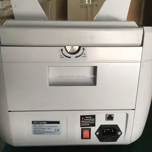 Money Counter WT-700 MG UV IR Banknote Counting Machine Money Counter Cash Counting Machine Banknote Money Bill Counter Silver