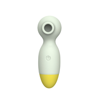 GINYA Mini lindo juguete con ventosa para niñas cargador USB juguete de succión para damas adulto placer masajeador vibrador juguetes sexuales femeninos