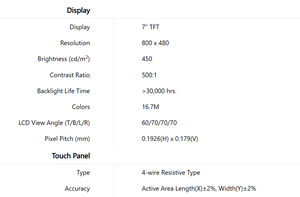 หน้าจอสัมผัส HMI LCD ขนาด 7 นิ้ว Weintek MT8072iP ความละเอียด 800*480 สำหรับอุตสาหกรรม  ใช้กับอุปกรณ์อัตโนมัติ มีสินค้าในสต็อก - Product Image 5