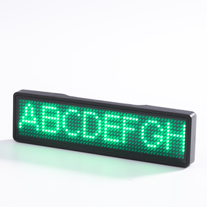 Intermitente Led de Halloween empleado imán insignia de nombre - Product Image 4
