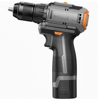 Perceuse pistolet sans fil sans balais, mini, 10 mm max, outils à batterie