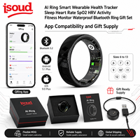 Bague connectée en céramique R12 Qring - Suivi de santé 24/7 (fréquence cardiaque, SpO2) - OEM/ODM Petites séries pour les marchés B2B aux États-Unis et en Europe - Bague IA cadeau