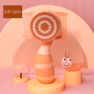 V-coool 아기 헤어 브러시 및 빗 세트 (신생아용)-스테인리스 스틸 & 실리콘 유아용품 세트 - Product Image 6