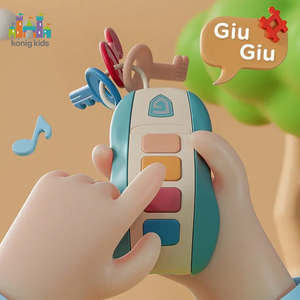 Konig Kids New Funny Baby Car Key Toy Early Education Car Remote Control Toy - Product Image 2