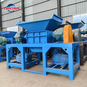 Hiệu quả-tách đôi trục Shredder-cho lốp cao su với dây thép, kim loại nhúng nhựa phế liệu & ống gia cố - Product Image 6