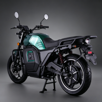 Moto électrique puissante à moteur 3000W, système de freinage CBS, longue autonomie 80km, moto électrique vintage, directement de l'usine