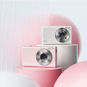 Cámara Infantil DC402 4K, Mini Cámara Digital Impermeable con Pantalla de 2.8 Pulgadas, Gran Angular de 180°, Grabación Instantánea para Fotografía y Vlogging al Aire Libre - Product Image 2