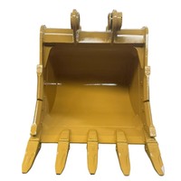 Direct usine pour Godet de roche pour pelle CAT330 1,6 m³, largeur et dents sur mesure OEM, Godet minier robuste, Fabricant
