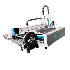 Machine laser à fibre haute vitesse 3000W pour découpe précise de tuyaux en acier inoxydable et plaques métalliques, prend en charge le Cypcut automatique, économe en énergie - Product Image 1