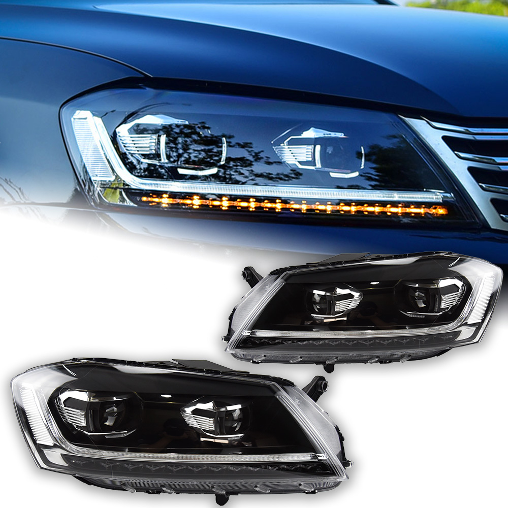 vw passat b7 led headlights