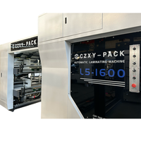 CZXY haute vitesse entièrement automatique 5 plis carton laminé flûte papier machine à plastifier le papier avec chargeur automatique