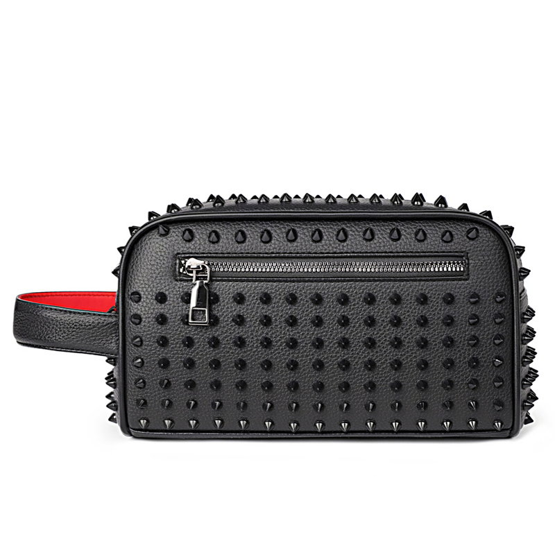UYSZHKHL Bolso de Mano para Hombre Bolso de Embrague for Hombre Bolso Informal de Negocios de Gran Capacidad(Schwarz