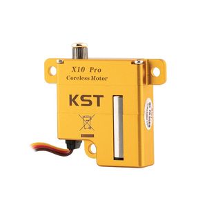 เซอร์โวมอเตอร์ Hot KST X10 Pro-A แรงบิด 11.5 กก.ซม. ความเร็ว 0.10 วินาที แบบดิจิตอล เกียร์โลหะ มอเตอร์ไร้แกน DC4.8V-8.4V -10C +65C สำหรับเครื่องร่อนแข่งขัน F5J - Product Image 2