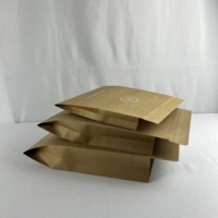 Sacs en papier kraft personnalisés pour biscuits bonbons collations frites petit sac en papier pour déjeuner sacs à fond pointu pour sandwich