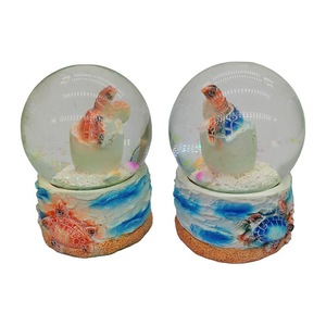 Die grenzüberschreitend meistverkauften Turtle 65 Kristallkugeln, Meeresharz-Schneeflocken und Malediven-Touristensouvenirs sind exquisit. - Product Image 2