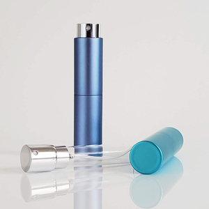 8ml 10ml 15ml 20ml de aluminio Mini portátil de giro atomizador recargable <span class=keywords><strong>del</strong></span> Perfume - Product Image 3