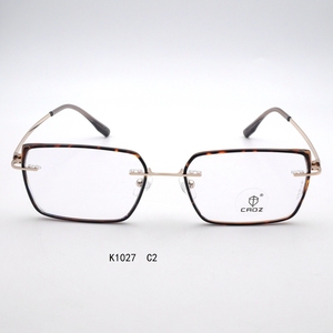 แว่นตา K1027 กรอบโลหะเมมโมรี่ น้ำหนักเบา ทนทาน ทันสมัย ดีไซน์ยืดหยุ่นเพื่อความสบาย - Product Image 5