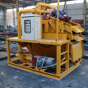 Çamur ayırıcı entegre çamur ve kum filtresi ince kum kurtarma ve susuzlaştırma makinesi çamur arıtma ve ayırma - Product Image 2