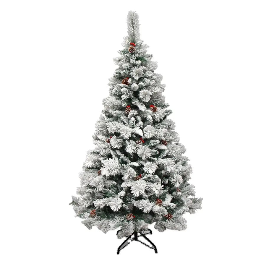 Pvc Artificial Hot Sale Custom Christmas Tree For Decoration Sapin De Noel Christmas Tree Arvore De Natal White Snow Artificial