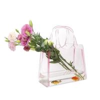 Sac à main haut de gamme transparent, nouveau style, sac d'emballage pour fleurs, sac à main en plastique pour bouquet de fleurs
