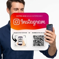 Passez commande en tapant sur la carte NFC en acrylique pour menu, 13,56 MHz, sans contact, avec fonction Google Review, étiquette RFID intelligente NFC, autocollant de table pour restaurant ou club