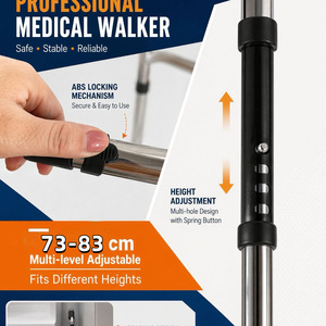 Aide à la marche Hengshunhe, 25 tubes, poignée ergonomique en mousse, support pour personnes âgées, usage domestique et hospitalier - Product Image 5