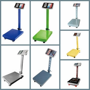 Báscula Industrial de acero inoxidable, balanza electrónica de fábrica, 300kg - Product Image 5