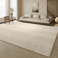 Salon tapis lumière luxe italien minimaliste avancé sentiment table basse tapis maison chambre tapis de sol 2024 nouveau