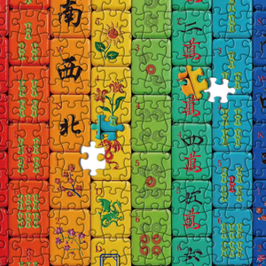 Rompecabezas de Mahjong <span class=keywords><strong>Personalizado</strong></span> con Logotipo del Fabricante, 1000 Piezas, 75x50cm, Juego Educativo para Aliviar el Estrés, Regalo Familiar para Adultos - Product Image 3