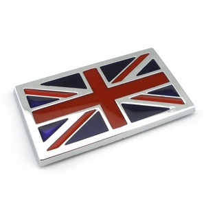 3d Chrome for UK Jack <strong>Flag</strong> Decal Emblem <strong>Stickers</strong> for Car <strong>Sticker</strong> Decorative Truck Accessories ABS Emblem - Product Image 1