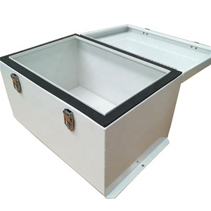 <strong>Waterproof</strong> White Powder Coated Custom Metal Aluminum <strong>Box</strong> for Equipment or <strong>Tools</strong> Storage - Product Image 1