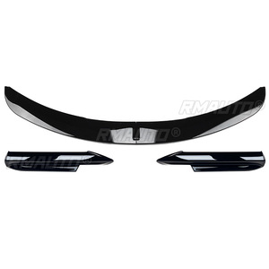 For BMW 3 Series E90 E91 M-Tech 2005-2008 Car Front Bumper Splitter Lip Diffuser Spoiler <b>Protector</b> <b>Cover</b> Guard Deflector Lips - Product Image 2