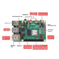 Papan Pengembangan Raspberry Pi 4B untuk Model Resmi 5.0