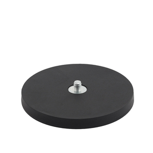 Magnete Industriale al Neodimio Ndfeb 88mm Rivestito in Gomma Goffrato IMa De Permanente Super Potente per Piegatura Saldatura Taglio Lavorazione - Product Image 6