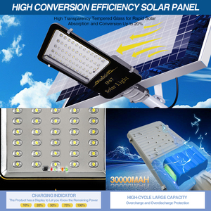 Modulare industriale tutto in due lampioni solari <span class=keywords><strong>lampade</strong></span> a Led a <span class=keywords><strong>energia</strong></span> <span class=keywords><strong>solare</strong></span> strada lampada decorativa impermeabile per il prezzo esterno - Product Image 5
