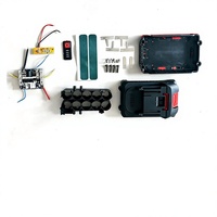 Pack de batteries rechargeables universelles 18650 haute capacité 21V avec carte de protection et boîtier rigide, garantie 3 ans pour outils