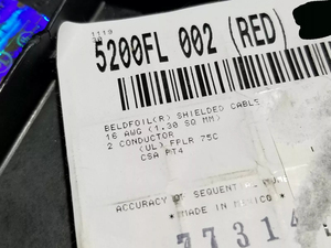 BELDEN 5200FL Fire Alarm 16-2c BC Shielded <b>Communication</b> <b>Cables</b> - Product Image 2