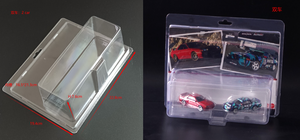 Benutzer definierte Blister Protector PET Toy Car 2er Pack Protector 0,8mm Dicke - Product Image 4