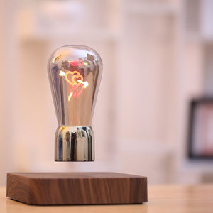HCNT Heart shape <b>Bulb</b> Table Lamp Magnetic Levitating Floating <b>Light</b> Middle Size for Living Room Personalized Gifts - Product Image 1