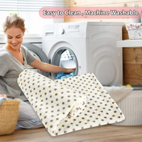 Couverture molletonnée super douce 30 "X40" Couverture flanelle légère pour bébé