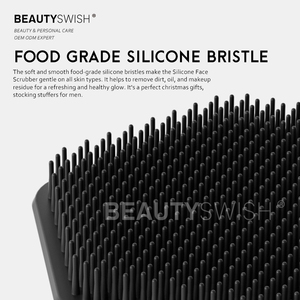 Juego de cepillos faciales de silicona con agarre antideslizante y exfoliante para una limpieza facial profunda, apto para todo tipo de piel, para usar con jabón en el <span class=keywords><strong>baño</strong></span>. - Product Image 5