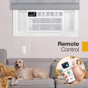 Aire Acondicionado de Ventana Whirlpool de 8000 BTU con Calefactor para Apartamento, Sala de Estar, Blanco, 115 Voltios - Product Image 6