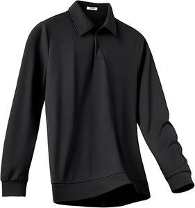 Polos de Manga Larga para Hombre 2025, Camisetas Casuales de Golf Ligeras <span class=keywords><strong>que</strong></span> Absorben la Humedad - Product Image 4