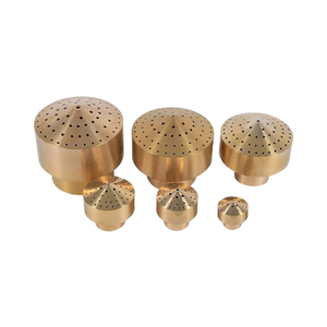 Buse de fontaine à eau en laiton poreux, <span class=keywords><strong>colonne</strong></span> de diffusion, tête de pulvérisation, différentes tailles, provenant de l'usine, entraînement à engrenages 360°, utilisation en <span class=keywords><strong>jardin</strong></span> - Product Image 1