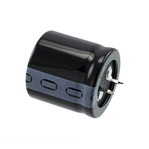 ตัวเก็บประจุแบบ Through Hole ยี่ห้อ Manufacturer Channel รุ่น 220 uF CAP ALUM 220UF 20% 400V SNAP TH B43231B9227M000 - Product Image 1