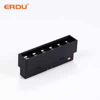 Lumière de grille LED ERDU, éclairage sur rail magnétique LED, éclairage sur rail magnétique LED 24W
