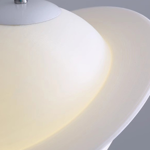 Lampada a Sospensione Moderna Nordica Bianca a Forma di Pianeta, Lampadario Creativo a Globo di Saturno per Camera dei Bambini e Ristorante - Product Image 5
