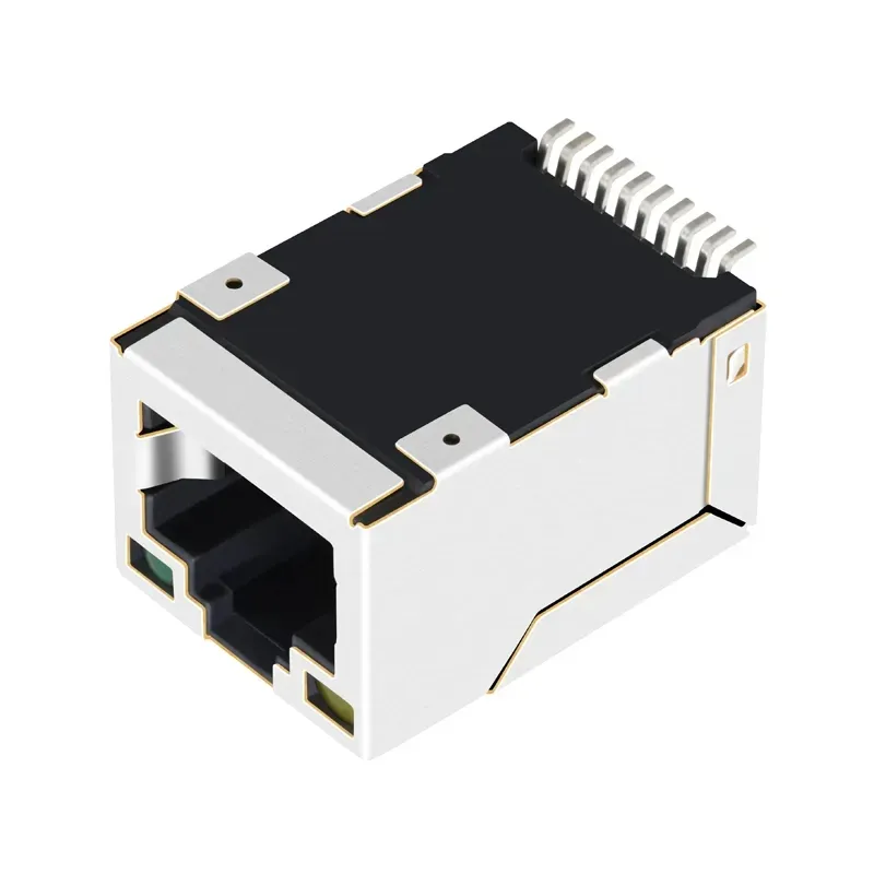 Hot Product Short RJ45 Connector Keystone Module Ethernet Shielded Without Magnetics RJ45 Connector