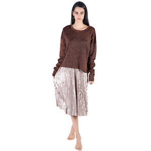Maglione Pullover a maniche lunghe leggero <span class=keywords><strong>in</strong></span> misto <span class=keywords><strong>viscosa</strong></span> Premium da <span class=keywords><strong>donna</strong></span> - Product Image 3
