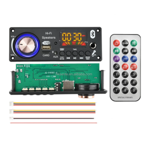 Carte décodeur MP3 Bluetooth DC12V D152BT, décodeur MP3 Bluetooth 5.3 pour haut-parleur audio de voiture, sans amplificateur de puissance - Product Image 2